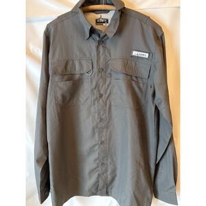 Habit‎ fishing/outdoors Lightweight Button-up, long-sleeve, Size S